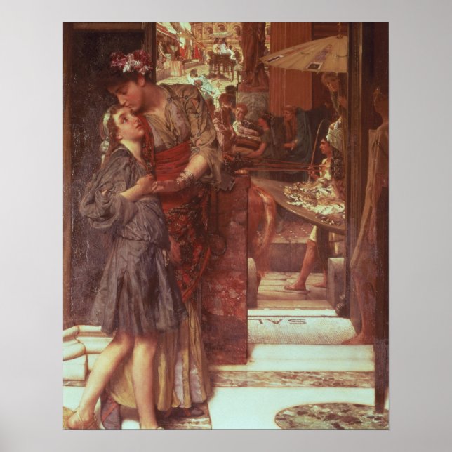 Poster Alma Tadema | the Departure, 1880 (Devant)
