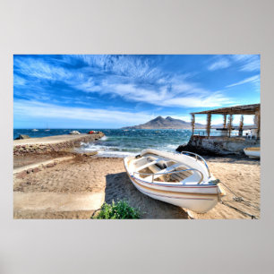 Poster Almería, La Isleta Del Moro mars Mediterráneo