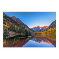 Alpes de Maroon Bells