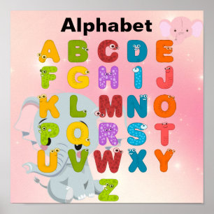 Poster alphabet