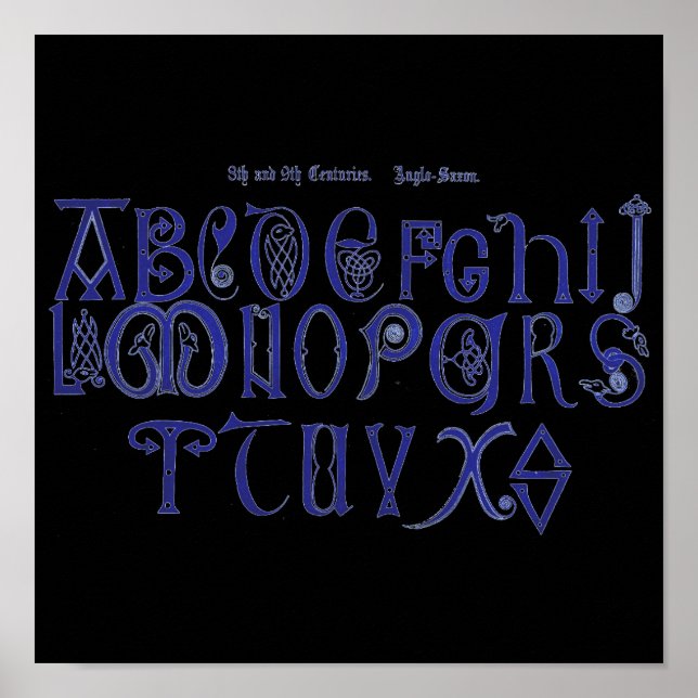 Poster Alphabet (Devant)