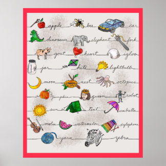 Poster Alphabet
