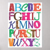 Poster Alphabet