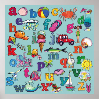 poster alphabet-baie