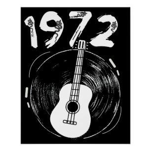 Poster amant guitare