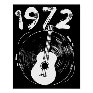 Poster amant guitare