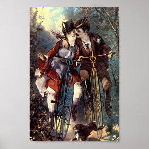 Poster Amants vintages