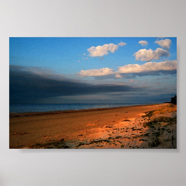 Poster Ambiance côté mer (Devant)