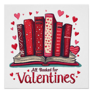 Poster Ambiance Lecture Romantique Cadeau de la Saint-Val