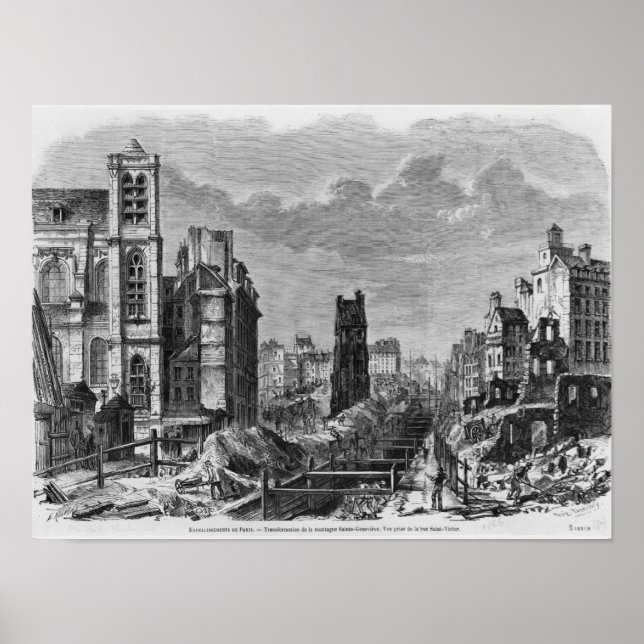 Poster Améliorations à Paris (Devant)