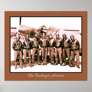 Poster (amélioré) Les aviateurs de Tuskegee