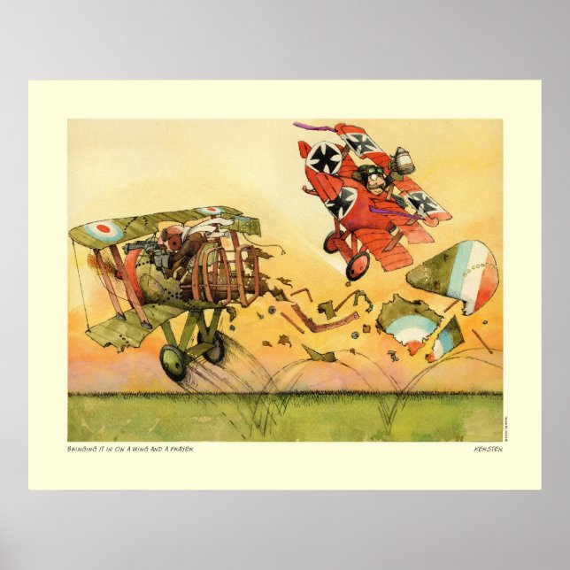 Poster Amène-Le Sur Une Aile Et Une Prière (Devant)