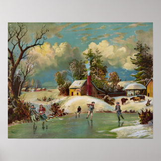 Poster American Winter Life