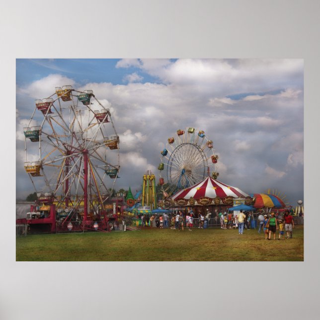 Poster Americana - Cirque du voyage (Devant)