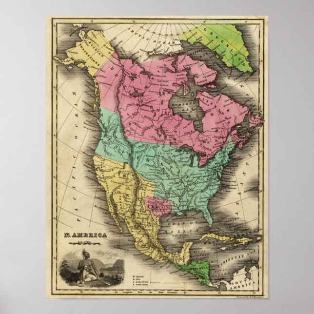 Poster Amérique (Devant)