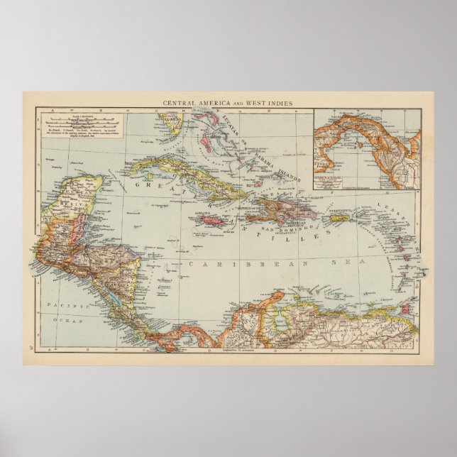 Poster Amérique centrale (Devant)