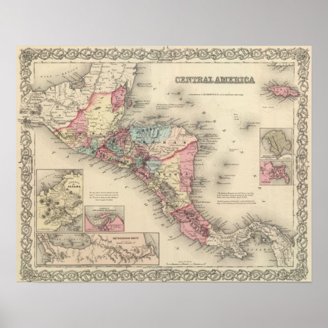 Poster Amérique centrale 8 (Devant)