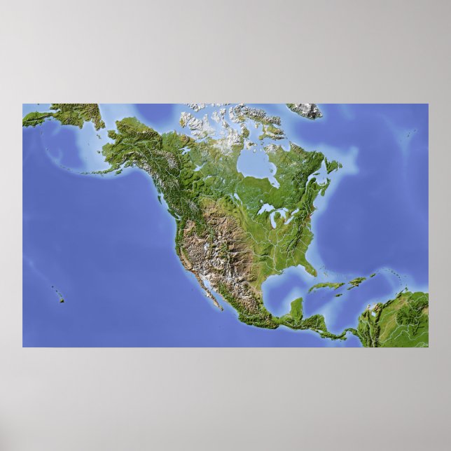 Poster Amérique du Nord (Devant)