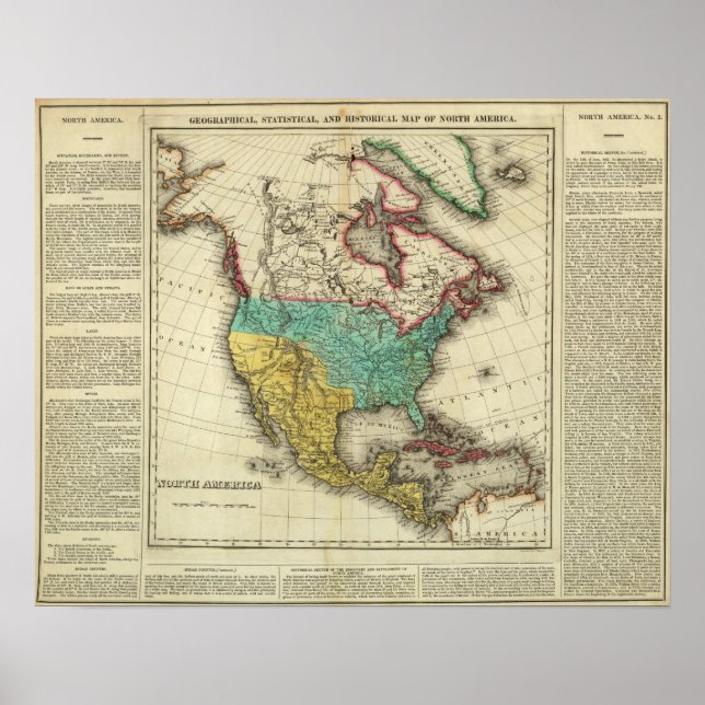 Poster Amérique du Nord 6 (Devant)