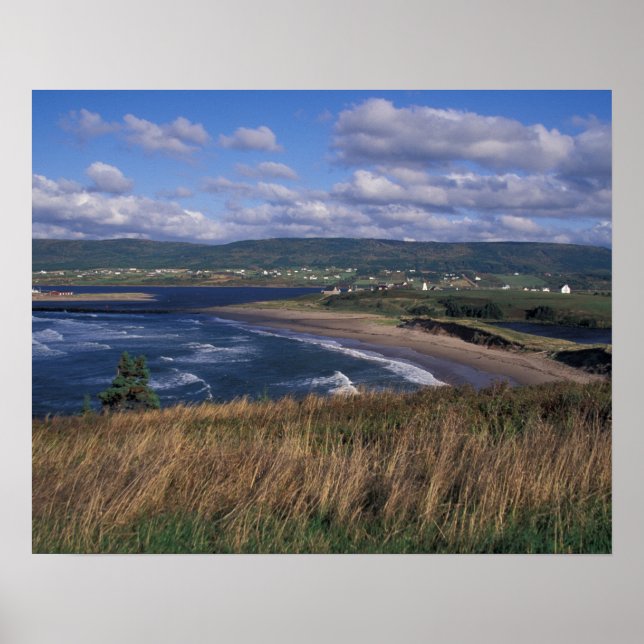 Poster Amérique du Nord, Canada, Nouvelle-Écosse, Cap-Bre (Devant)