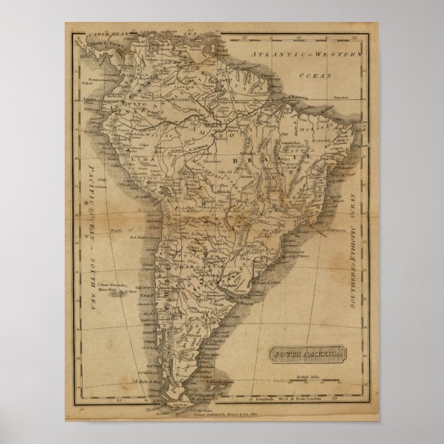 Poster Amérique du Sud 6 (Devant)