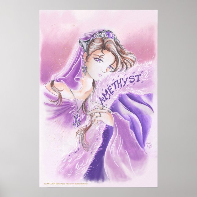 Poster Améthyste (Devant)