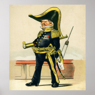 Poster Amiral de la marine royale