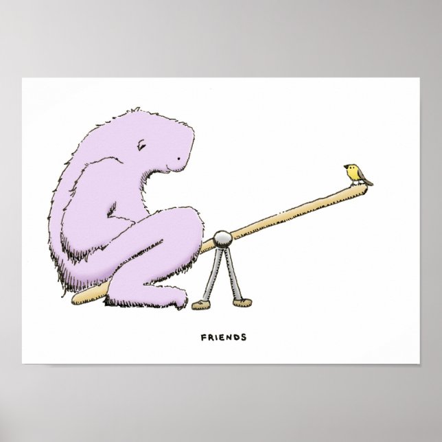 Poster amis (Devant)