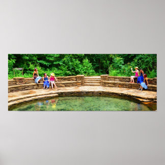 Poster Amis à Buffalo Spring III - Couleur saturée