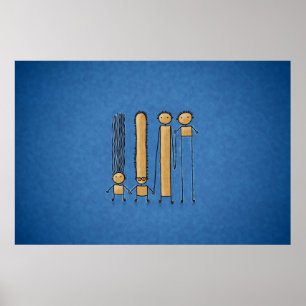 Poster Amis (couleur 2)