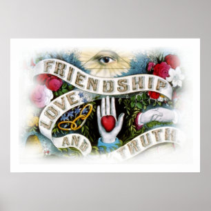 Poster Amitié, amour, et vérité d'affiche