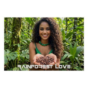POSTER AMOUR DE LA FORÊT TROPICALE