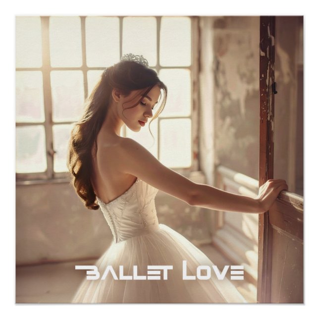 POSTER AMOUR DU BALLET - BALLET & DANSE (Devant)