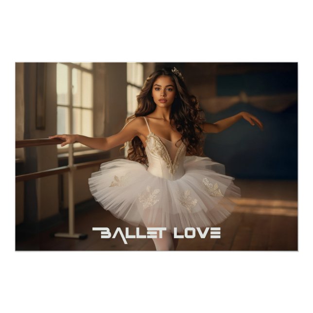 POSTER AMOUR DU BALLET - BALLET & DANSE (Devant)