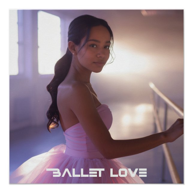 POSTER AMOUR DU BALLET - BALLET & DANSE (Devant)