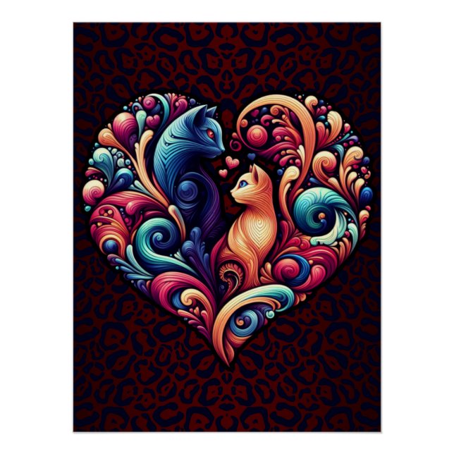 Poster Amour Parfaitement Fluctué (Devant)