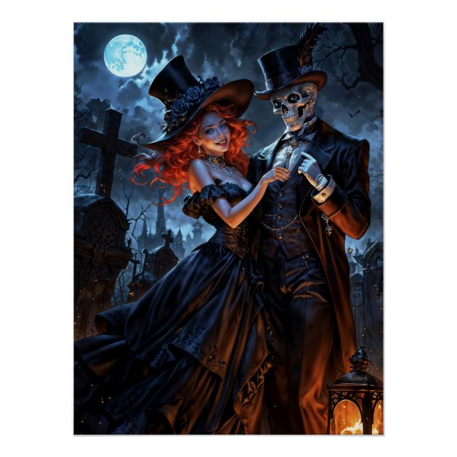 Poster Amoureux du Vaudou (Devant)