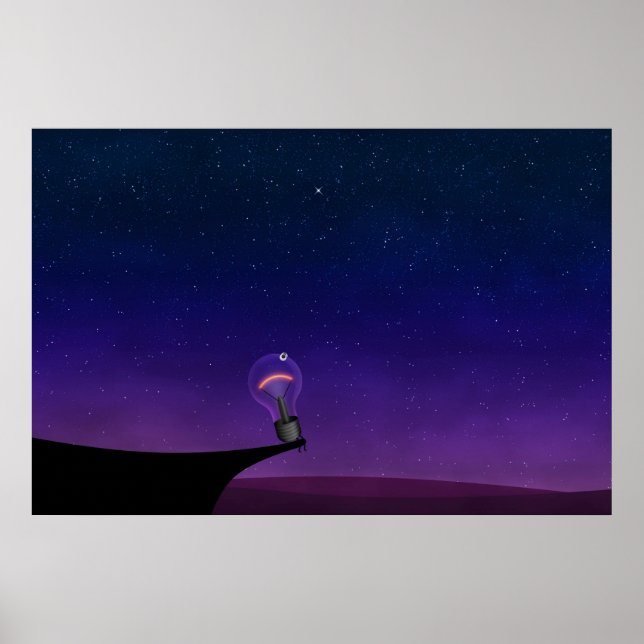 Poster Ampoule (Devant)