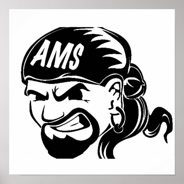 Poster AMS pirate (Devant)