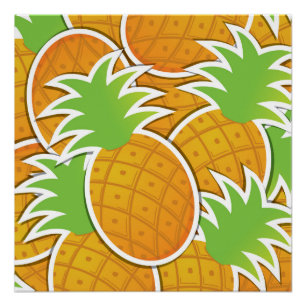Poster Ananas funky