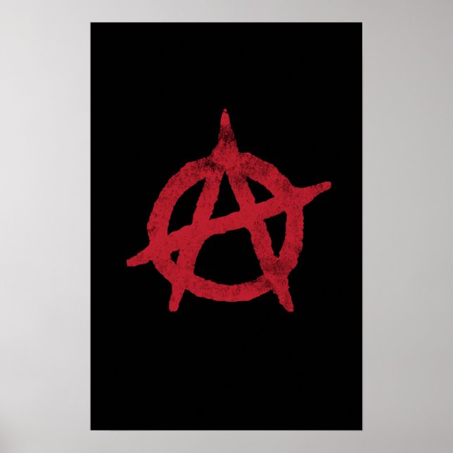 Poster Anarchy Circle A (Devant)