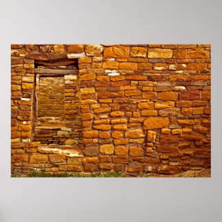 Poster Anasazi Great House Ruines