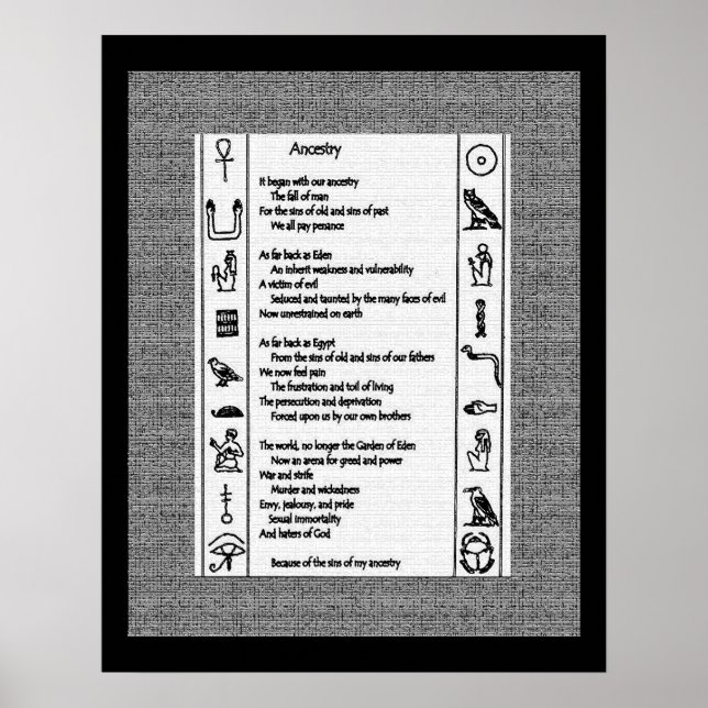 Poster Ancèse (Devant)