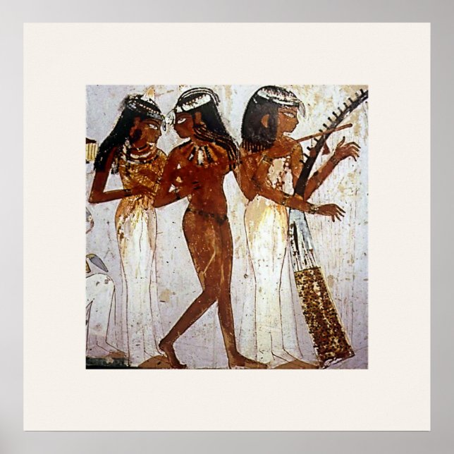 Poster Ancient Egyptian Music (Devant)