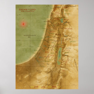 Poster Ancient Holy Land