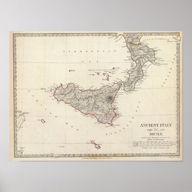 Poster Ancient Italy III (Devant)