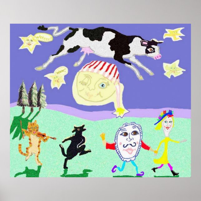 Poster And The Dish Ran Away With The Spoon (Devant)