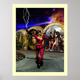 Poster ANDROID BALLET, Science-fiction