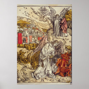 Poster Ange avec la clé de l'abîme, 1498