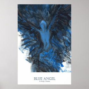 Poster Ange Bleu
